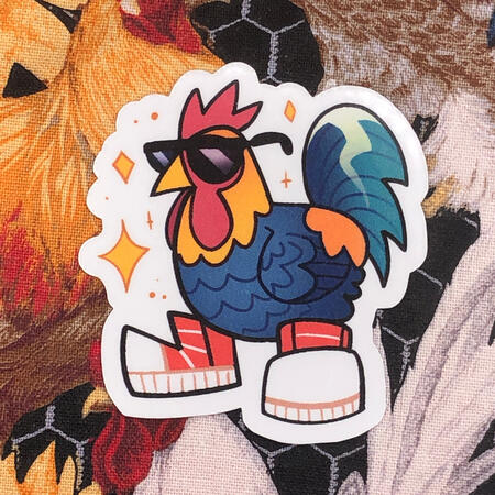 drip chicken 2x2in ($3 USD)