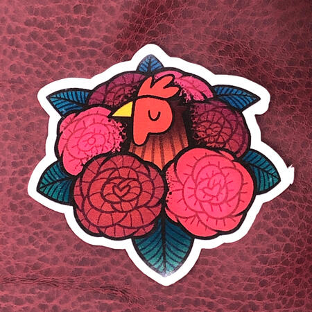 roses 2x2in ($3 USD)