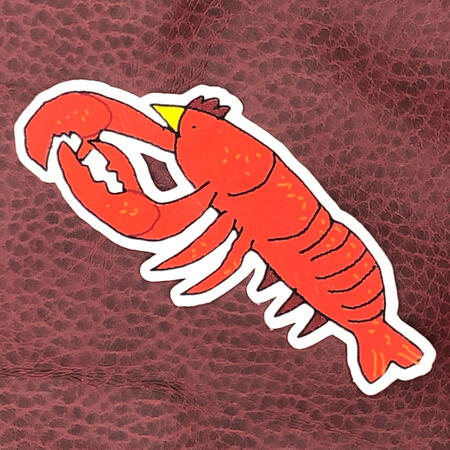 lobster 1x2in ($3 USD)