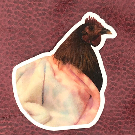 fudge in a blanket photo 2x2in ($3 USD)